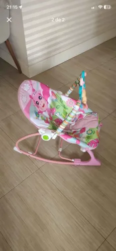 Cadeira balanço bebê 3 em 1