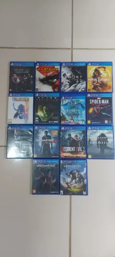 LOTE DE JOGOS DE PS4, 14 JOGOS 
