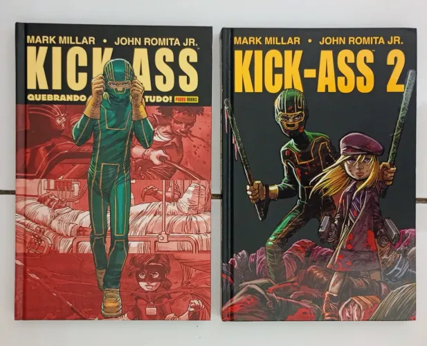 HQ Kick-Ass - Quebrando Tudo & KickAss 2 /Panini