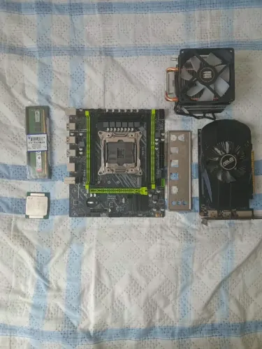 KIT XEON - PLACA MÃE COM DEFEITO