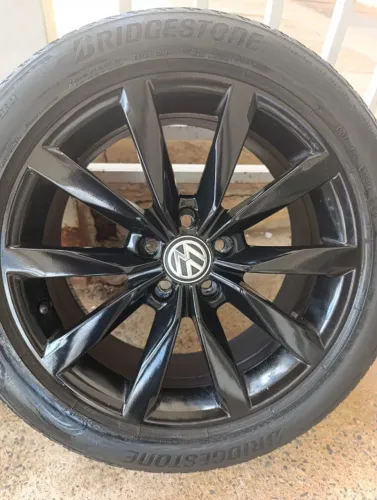  rodas originais VW Golf TSI MK7 2018 GTI, excelente estado 5X100 POLO GOLF SPORTLINE