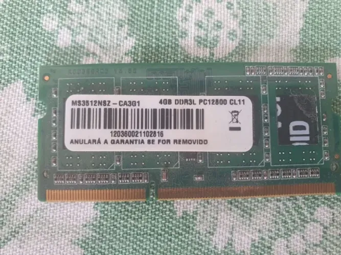 Memorias ddr3 para notebook