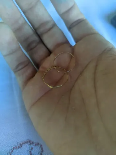 VENDO DOIS ANÉIS DE OURO POR 800 REAIS