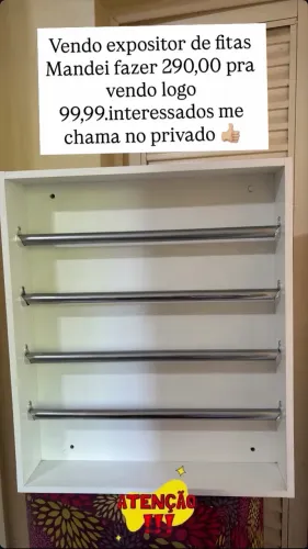 Expositor de fitas