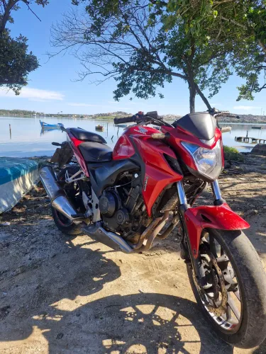 Vendo ou troco CB 500f 2014