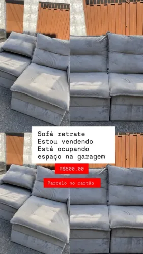 sofá retrátil