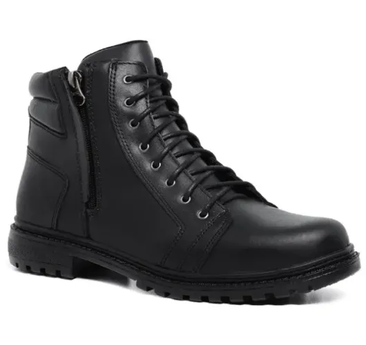 Bota Ambos Sexos Escura e Curta