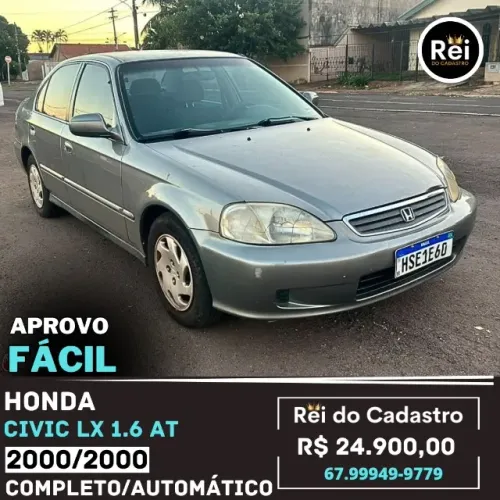 Honda Civic Sedan LX 1.6 16V Aut. 4P 2000