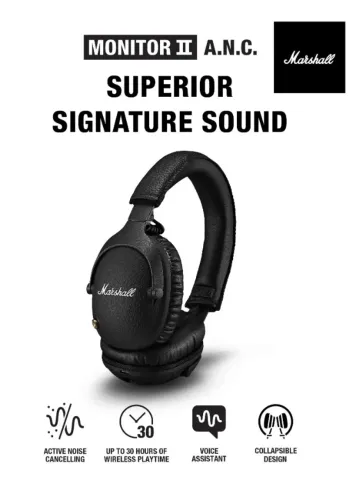 Fone Marshall Monitor II ANC Wireless 