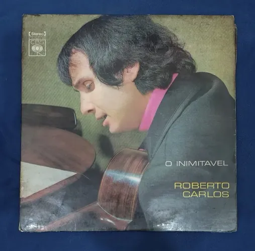 LP Roberto Carlos - O Inimitável (1968) - Disco de Vinil Usado