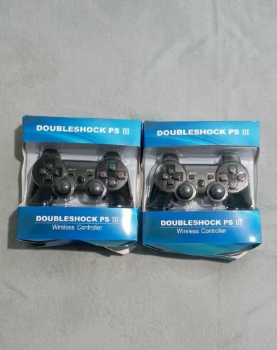 Kit 2 Controles PS3 Sem Fio Lacrados - Funcionando Perfeitamente