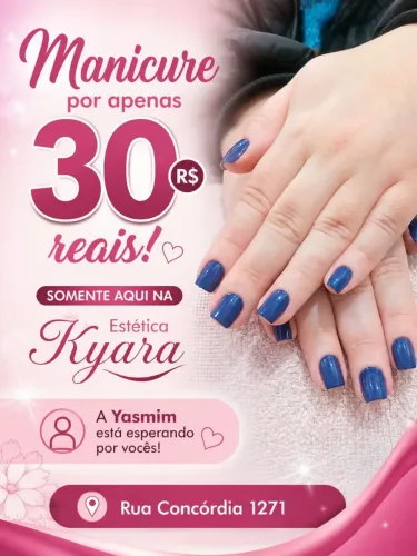 Manicure e pedicure profissional