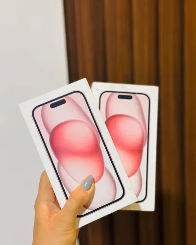 IPhone 15 128GB Pink Anatel - Novo Lacrado - Pronta Entrega