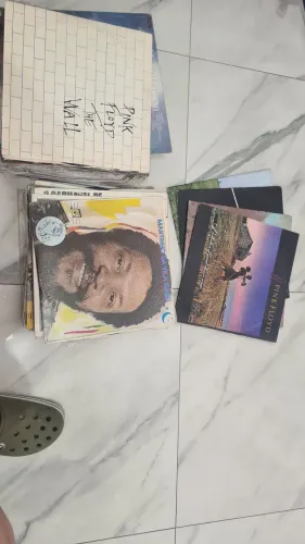 Discos de vinil coleção herdada