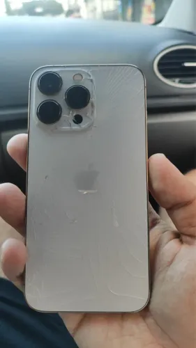 iPhone 13 Pro 256GB 79% traseira trincada