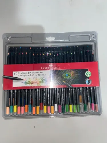 KIT Lapis Faber Castel EcoLápis 50 Cores Profissional