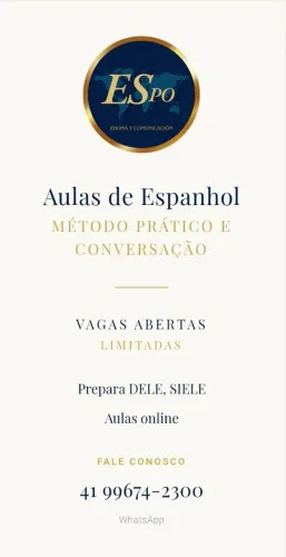 Aulas de espanhol on-line