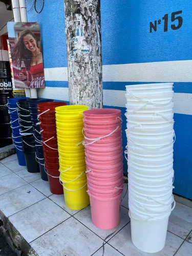 Balde 20L Novo com tampa