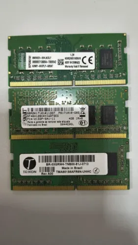 Memória Notebook 2x4GB DDR4 + 1x8GB DDR4