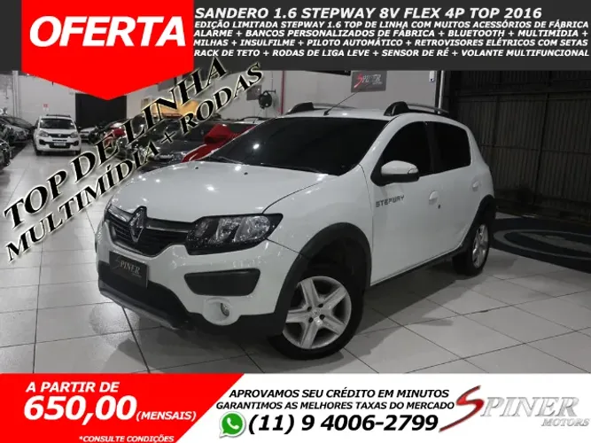 Renault Sandero Stepway Hi-power 1.6 8V 5P 2016