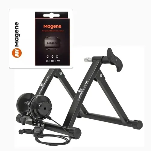Rolo de Treino Absolute Wild 8 (usado) + Sensor Cadencia ou Velocidade Magene (novo)