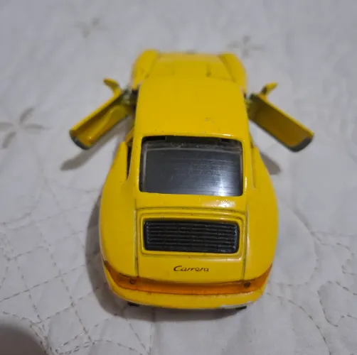 Carrinho Mini Porsche anos 90 (ferro)