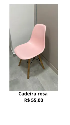 Cadeira rosa