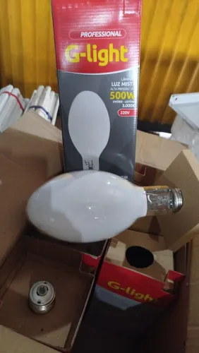 Lâmpadas novas nuca usada 500w 130,00 cada 