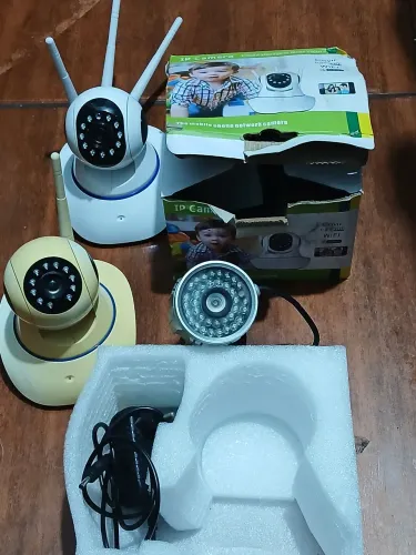 Câmera de segurança lote 3 cameras