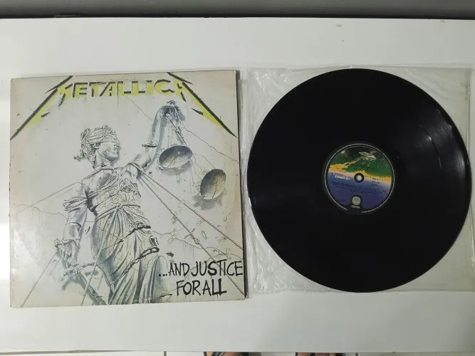 LP/Vinil Metallica - And Justice for all.
