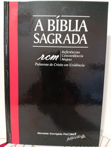 Bíblia RCM Almeida Corrigida Fiel - Nova em capa dura 