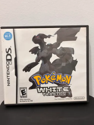 Pokemon White Completo na Caixa