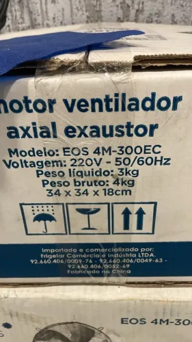 Ventilador Axial De Exaustão 300 Mm