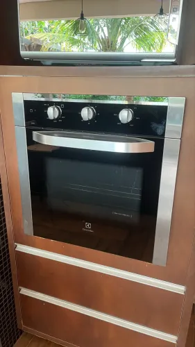 Forno a gás de embutir