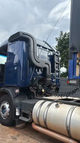 CAMINHÃO BITREM GUERRA 7 EIXOS - CAVALO 6X4 SCANIA