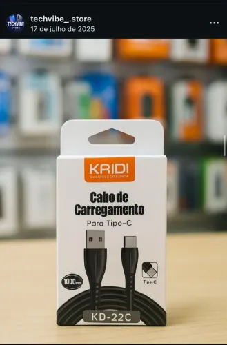 Carregador Tipo C, V8, Lightning