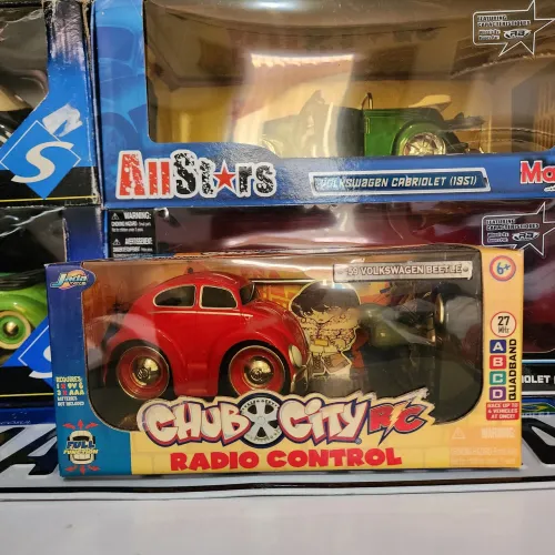 Fusca Miniatura - Jada Toys Chub City '59 Volkswagen Beetle RC Remote Radio Control