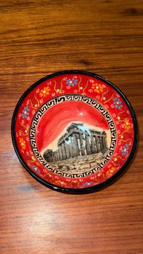Tigela Cerâmica Artesanal Grega