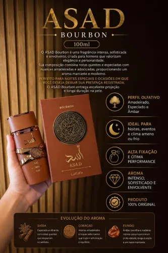 Lattafa | ASAD Bourbon EDP 100ml