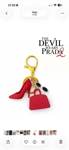 Chaveiro Diabo veste Prada