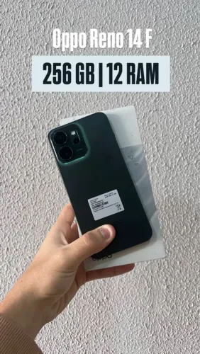 Celular Oppo Reno 14F - 256gb 12gb
