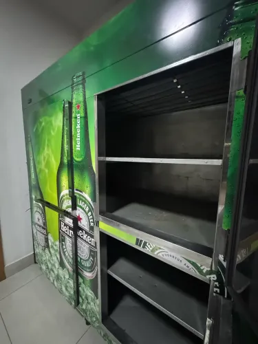 Freezer Câmara Fria Inox 4 portas