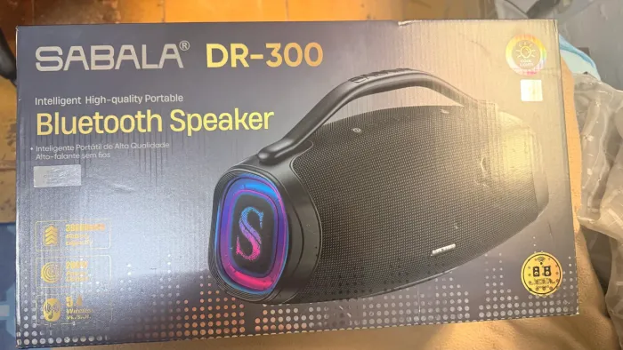 SABALA DR300 (Caixa de som Super Potente)