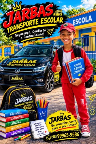 Transporte escolar na região de paço do Lumiar