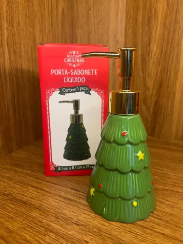 Porta-Sabonete Líquido - Árvore de Natal