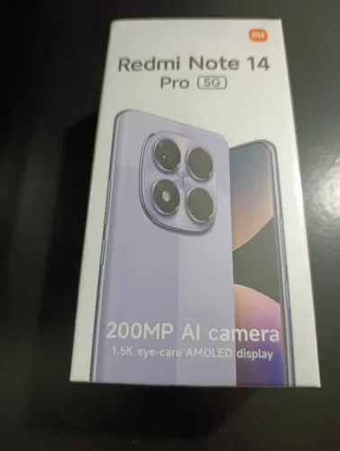 XIAOMI REDMI NOTE 14 PRO 5G DOURADO NOVO caixa lacrada