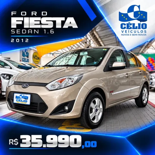 Ford Fiesta Sed. 1.6 8V Flex 4P 2012