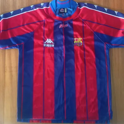 camisa original 1997 1998 barcelona kappa #10 tamanho m