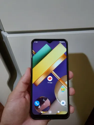 LG k22 vermelho