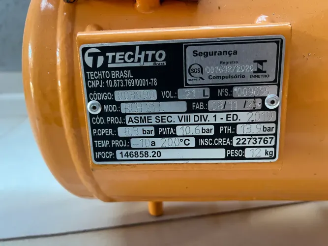Compressor Chiaperini pouquíssimo uso, quase novo